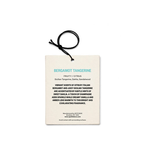 Bergamot Tangerine Air Freshener