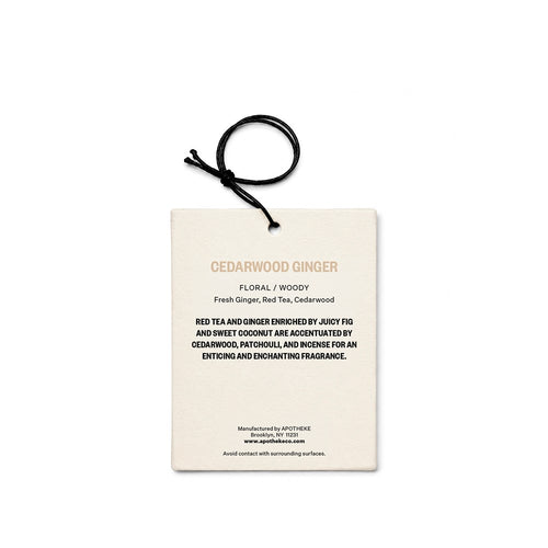 Cedarwood Ginger Air Freshener