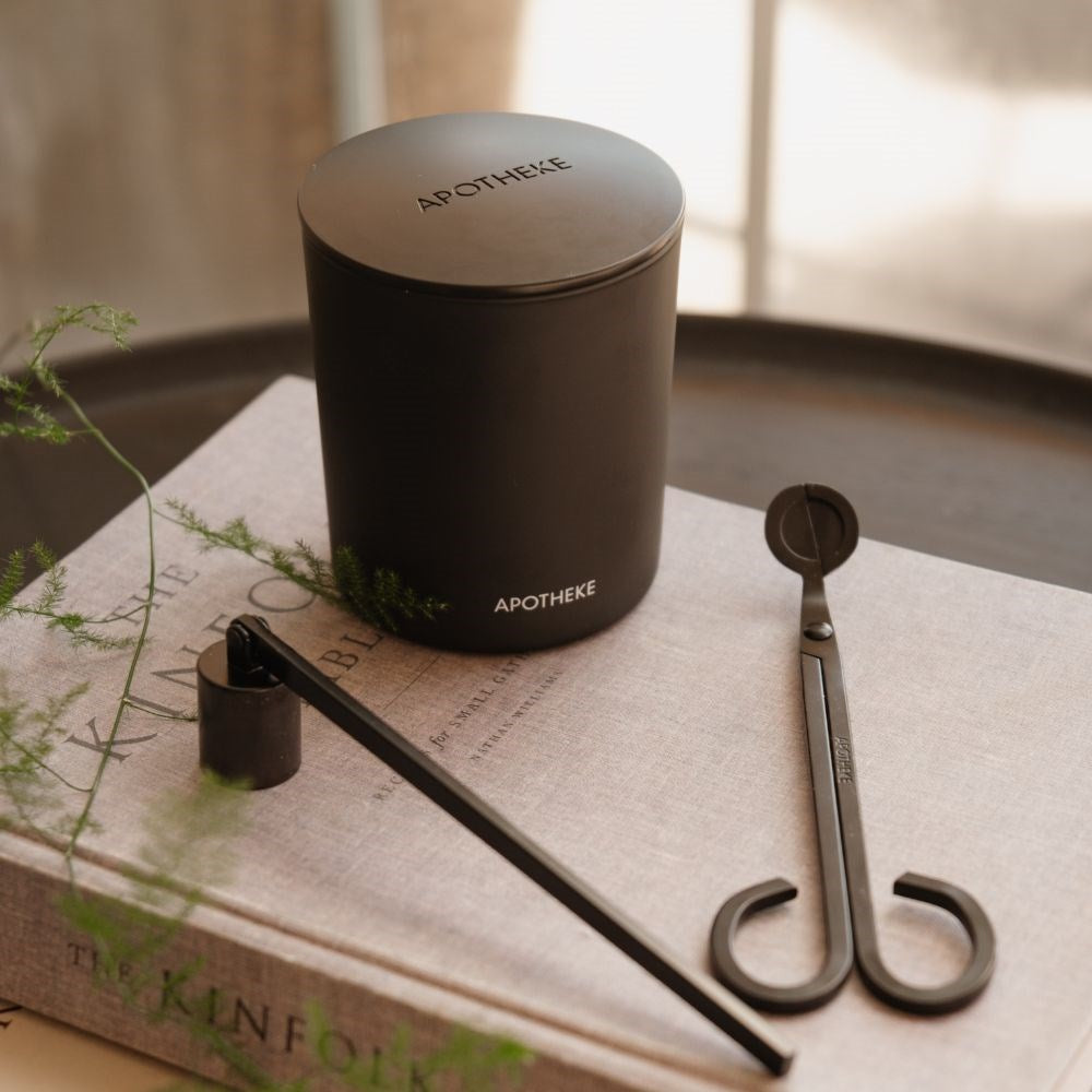 Black Classic Candle Lid